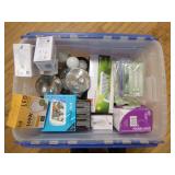 Tote of Light Bulbs