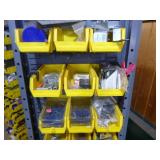 Metal Cabinet Filled with Tools and Garage Items