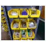 Metal Cabinet Filled with Tools and Garage Items