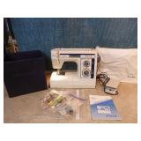 White "Jeans Machine" Sewing Machine
