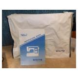 White "Jeans Machine" Sewing Machine