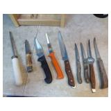 Knives, Sharpeners and Holders
