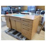 Horn of American Sewing Cabinet with Fold Down Extension