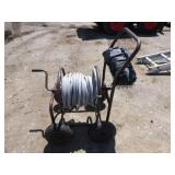 Hose Reel Cart with Hose