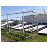 Hewitt 2000# Pontoon Lift with 23