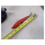 Ice Fishing Decoy, Carved Ducks, and Goose Decoys