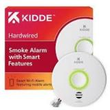 Kidde Smart Hardwired Wi-Fi Enabled Smoke Detector and Indoor Air Quality Monitor Photoelectric Sensor 21032069 Customer Returns See Pictures