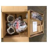 Hampton Bay Castleford 3-Light Oil Rubbed Bronze Transitional Classic Chandelier for Dining Areas with No Bulbs Included   Customer Returns See Pictures