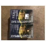 Lot of Hampton Bay Gavinton Low Voltage Pewter Hardwired Weather Resistant Path Light with Integrated LED (1-Pack)   Customer Returns See Pictures