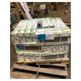 34 Boxes of TrafficMaster Glenwood Fog 7 in. x 20 in. Ceramic Floor and Wall Tile (392.04 sq. ft. / pallet) Customer Returns See Pictures
