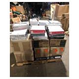 Pallet of Mixed Assorted Ceramic Flooring Various Models and Conditions Customer Returns See Pictures