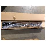 Artika Swirl 59 in. Black Modern 1-Light Dimmable Integrated LED Standard Floor Lamp for Living Room  Customer Returns See Pictures