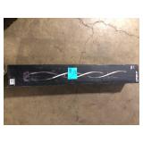 Artika Swirl 59 in. Black Modern 1-Light Dimmable Integrated LED Standard Floor Lamp for Living Room  Customer Returns See Pictures