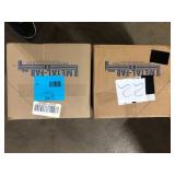 Lot of Assorted  Stainless Steel Low Profile Termination Vent for Tankless Water Heaters Customer Returns See Pictures