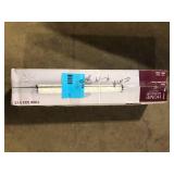 Home Decorators Collection Sibley 24 in. 1-Light Chrome LED Dimmable Bathroom Vanity Light Bar with Clear Glass and Clear Crystals, Bulb IncludedCustomer Returns See Pictures