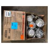 Lot of HALO H27 6 in. Aluminum Recessed Lighting Housing for Remodel Shallow Ceiling Insulation Contact Air-Tite (6-Pack) One Box of Missing Item Customer Returns See Pictures
