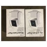 Lot of Wyze Pan v3 Wired Indoor/Outdoor 1080P HD Home Security Camera with Privacy Mode    Customer Returns See Pictures