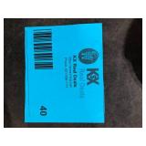 Lot of Hampton Bay Helena 4.7 in 1-Light Brushed Nickel Mini Pendant with Frosted Glass Shades Customer Returns See Pictures