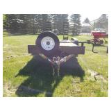 Brand New American Builders Unlimited Trailer- 2 75 lb axels, with a spare, rear fold down gates