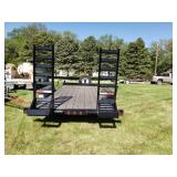 Brand New American Builders Unlimited Trailer- 2 75 lb axels, with a spare, rear fold down gates