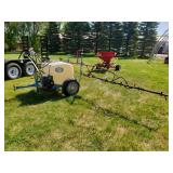 100 Gallon Pull Behind Sprayer- 20