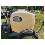 100 Gallon Pull Behind Sprayer- 20