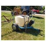 100 Gallon Pull Behind Sprayer- 20