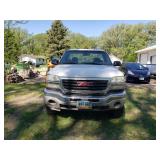 2003 GMC 2500 HD 6.0L 4x4 Cab Chassis No Reverse Ran When Last Parked. Battery is dead