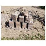 5 Pallets Retaining Wall Brick plus Misc. Brick