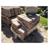 5 Pallets Retaining Wall Brick plus Misc. Brick