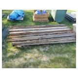 pallet racking- 4 uprights and 9 cross beams