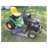 John Deere riding tractor - not running