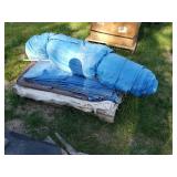 pallet of tarps