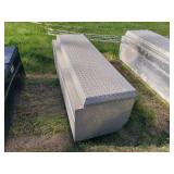 aluminum dimond plate toolbox 61" x 19" x 20"