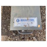 Adrian steel stow-all floor drawer