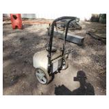 master mfg Electric sprayer on wheels- no charger