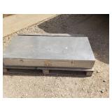 Metal storage box 42" x 18" x 6.5"