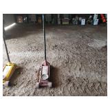 Metal floor jack Red