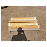 pallet of Window sash trim
