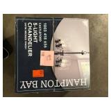 Hampton Bay Castleford 5-Light Oil Rubbed Bronze Transitional Classic Chandelier for Dining Areas with No Bulbs Included Customer Returns See Pictures