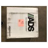 12 in. x 16 in. Black Plastic Drainage 6-Hole Catch Basin with Round Grate  Customer Returns See Pictures