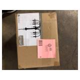 7-Light Oil Rubbed Bronze Candle Chandelier Light Fixture  Customer Returns See Pictures