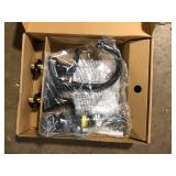 Glacier Bay Deveral 4 in. Centerset 2-Handle High-Arc Bathroom Faucet in Matte Black Customer Returns See Pictures