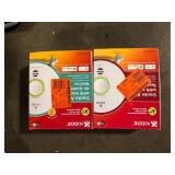 Lot of Kidde Smart Hardwired Wi-Fi Enabled Smoke Detector with Photoelectric Sensor and Voice Alerts 21032064Customer Returns See Pictures