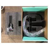 androme 4 in. Centerset Double Handle Low Arc Bathroom Faucet with Pop-up Drain Included in Matte Black Customer Returns  See Pictures