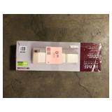 Home Decorators Collection Alberson Collection 3-Light Brushed Nickel LED Vanity Light with Frosted Acrylic Shade  Customer Returns  See Pictures