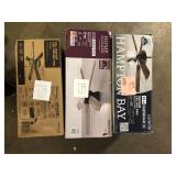 Lot of Assorted Ceiling Lighting Fans Missing Pieces Various Models and Conditions Customer Returns  See Pictures