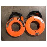 Lot of 75 ft. High Flex Polyester Fish Tape Customer Returns  See Pictures