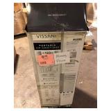 Vissani 5,000 BTU 115-Volt 3-in-1 Portable Air Conditioner Unit Cools up to 150 sq. ft. with Dehumidifier and Remote in White Missing Pieces Customer Returns  See Pictures