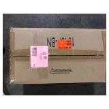 Cayden 6.5 in 1-Light Brushed Nickel Shaded Pendant Light with Clear Plus Etched Opal Glass Shade, No Bulbs Included  Customer Returns  See Pictures